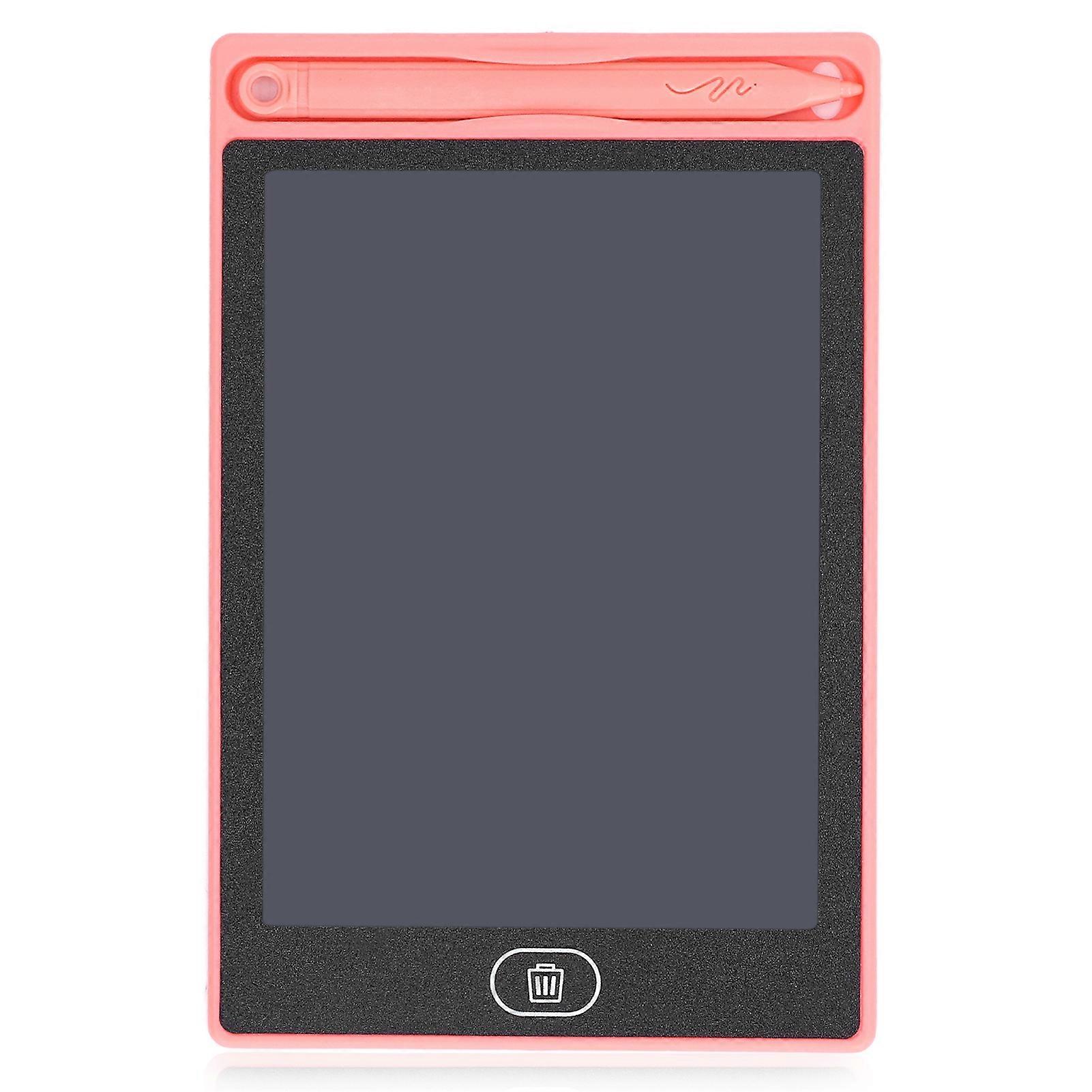 6,5 polegadas LCD Writing Tablet Educação Infantil Doodle Board Drawing Tablet para 3+ anos de idade (rosa)