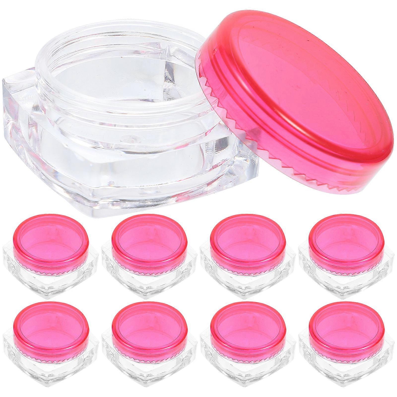 24 قطعة كريم الجرار قابلة لإعادة التعبئة مستحضرات التجميل الجرار حاويات السفر الجرار للكريمات 5 جرام