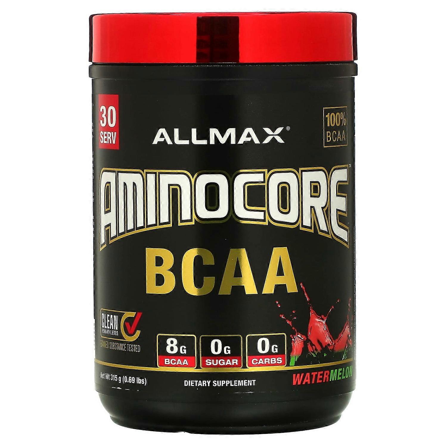 ALLMAX, AMINOCORE BCAA, Watermelon, 0.69 lbs (315 g)