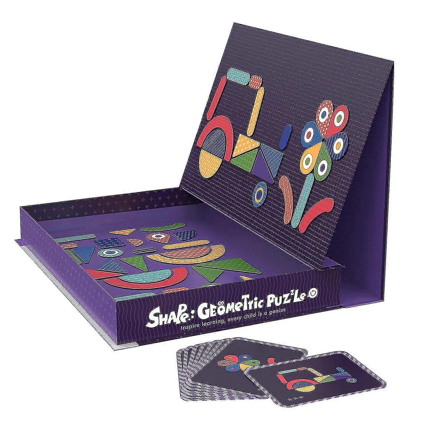 Children's Variety Creative Puzzle 3d Magnetic Puzzle Children Diy Modeling