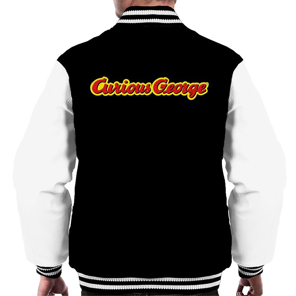 Curious George Classic Logo Men's Varsity Jacket