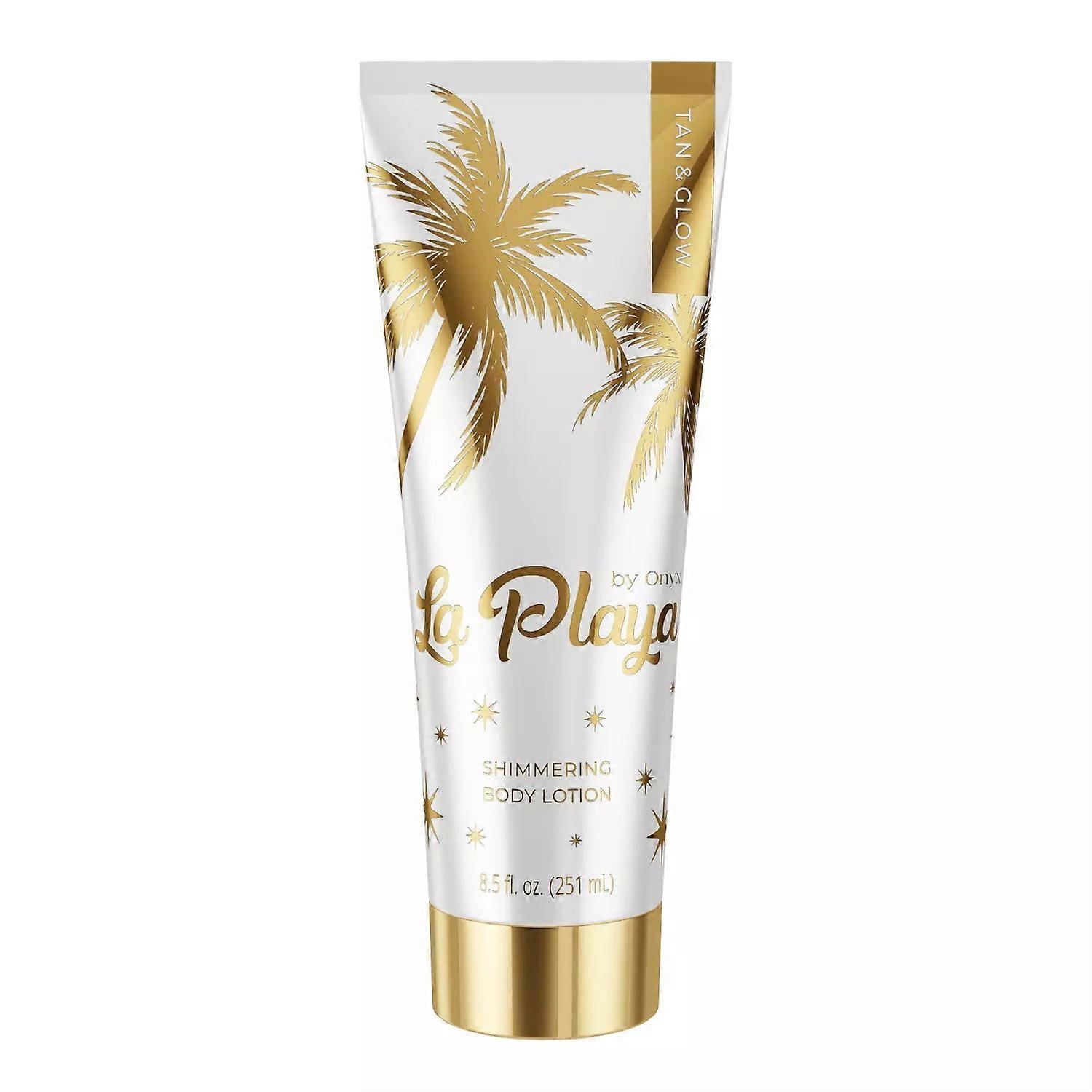 Onyx La Playa Tan & Glow Shimmer Lichaam Tanning Lotion
