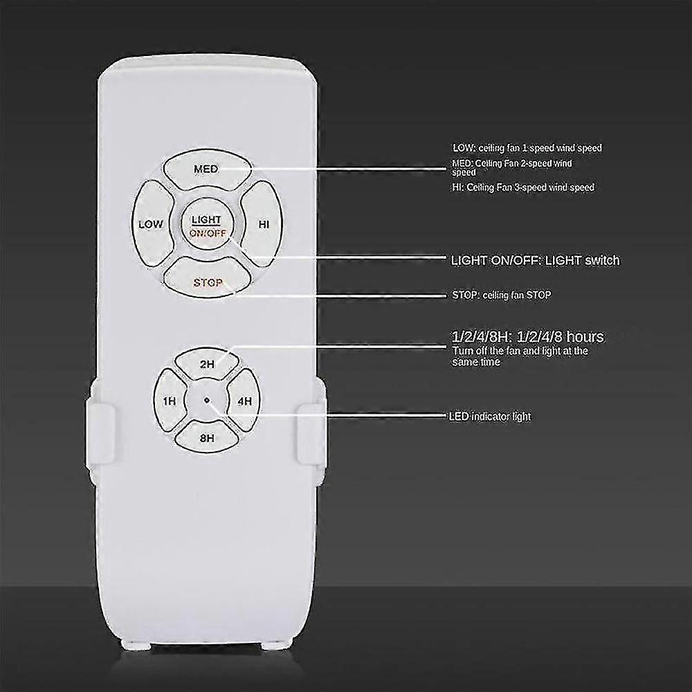 Universal Smart Wifi Fan Switch Ceiling Fan And Light Remote Control Kit,110v Wifi Fan Controller R
