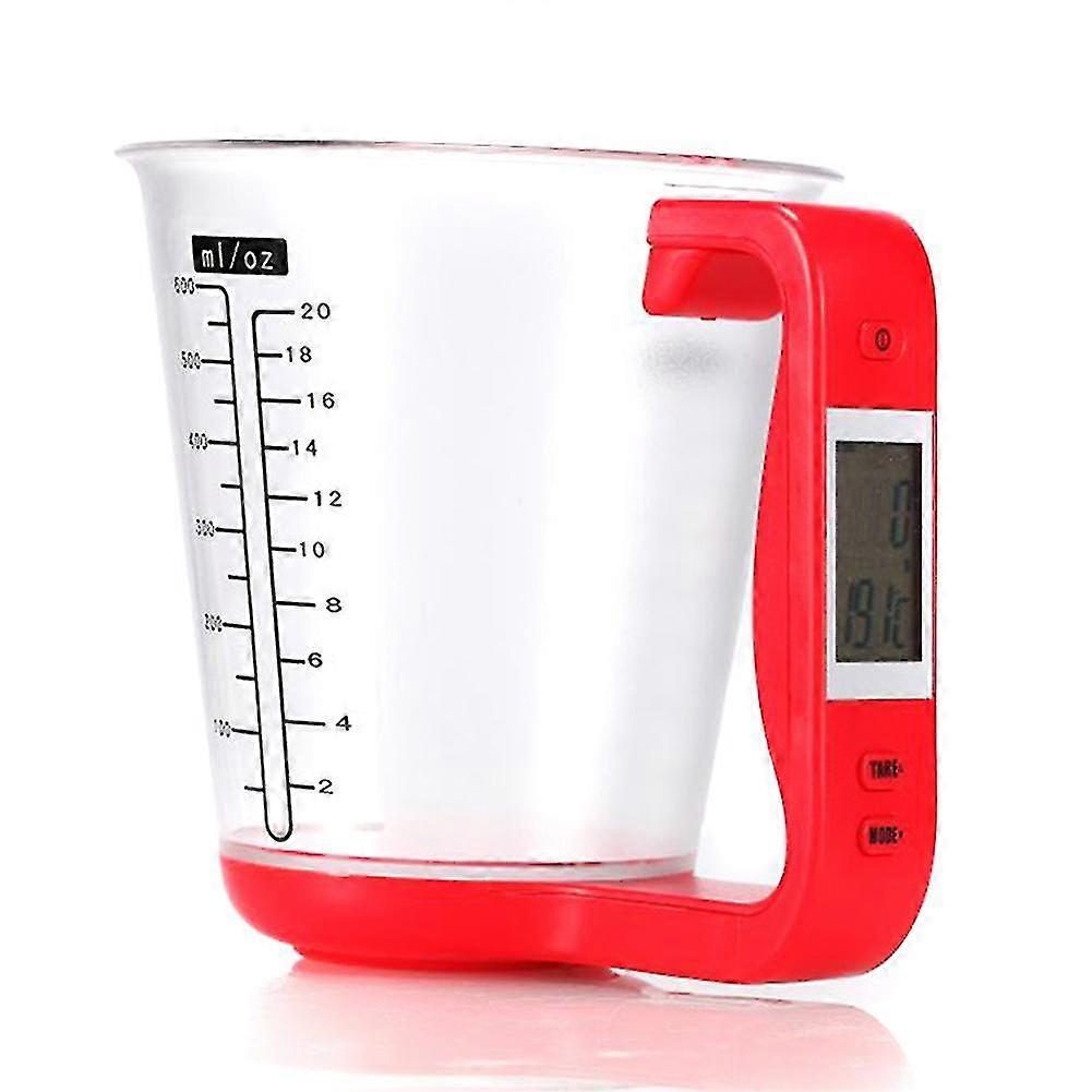 Kitchen Measuring Cup Scale Lcd Digital Display For Baking Tea Weighting Coffee