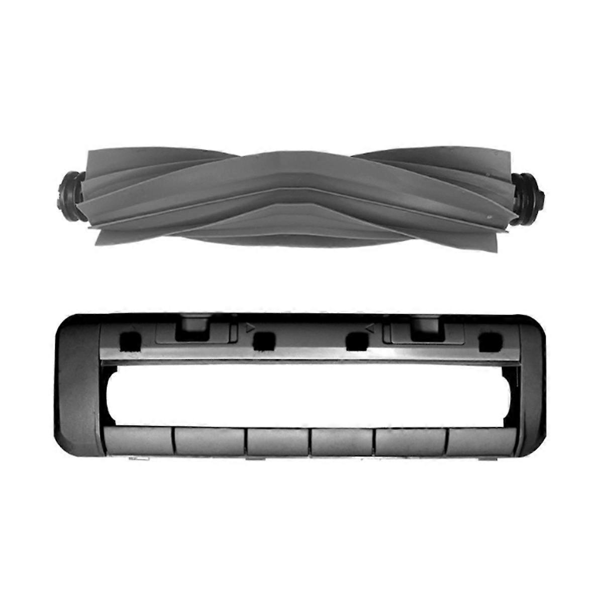 2PCS for L10s Pro Ultra Heat Vacuum Cleaner Replacement Spare Parts Main Brush Cover Rubber Roller
