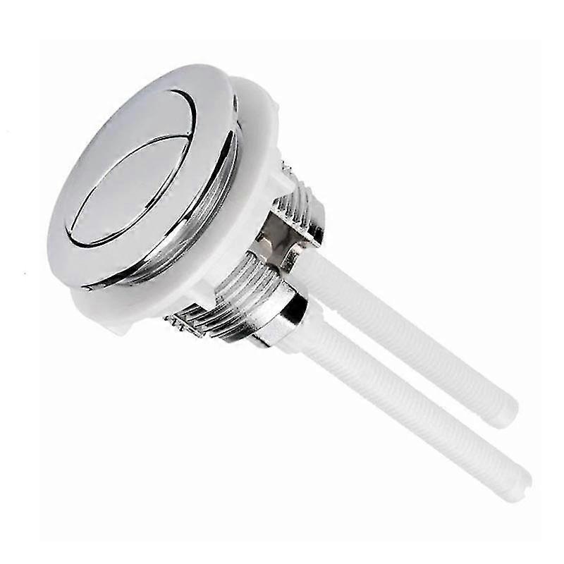 Toalettbehållare - Enkelt stycke, 38 mm storlek, ABS-material, silverfärg