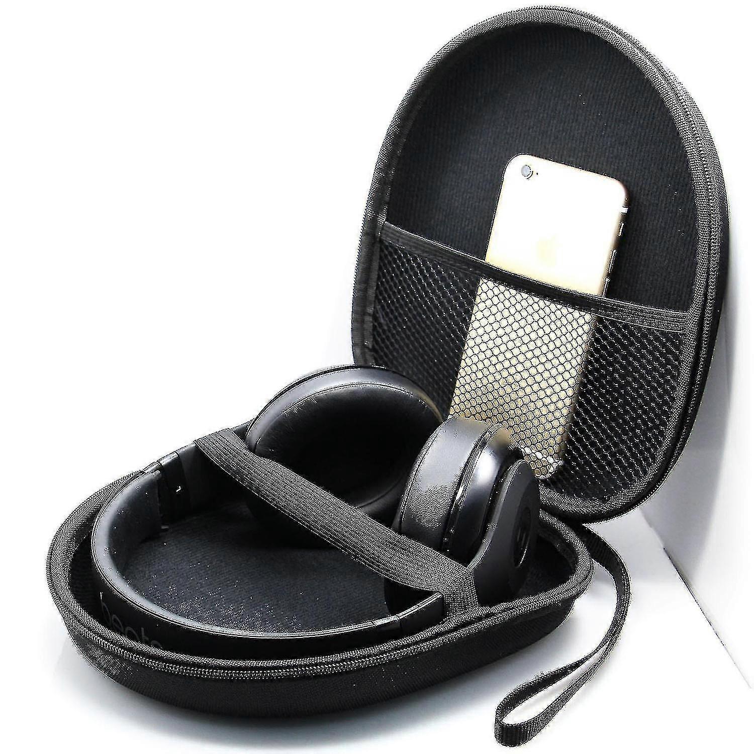 Headphone Carring Case, Earphone Compression Protective Shell 21*19*6cm