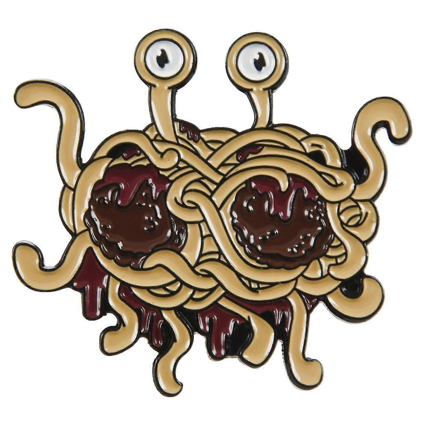 Monster Pin Fsm Enamel Pin Ramen Funny Flair Brooch