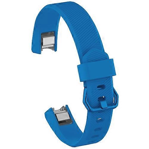Solid Color Silicone Watch Band for FITBIT Alta / HR