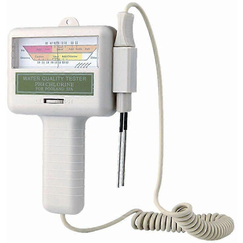 Water Quality Tester, Water Quality Tester, PH Automatic Residual Chlorine Tester Ph Water Tester Chlorine Analysis Swimming Pool Test Kit