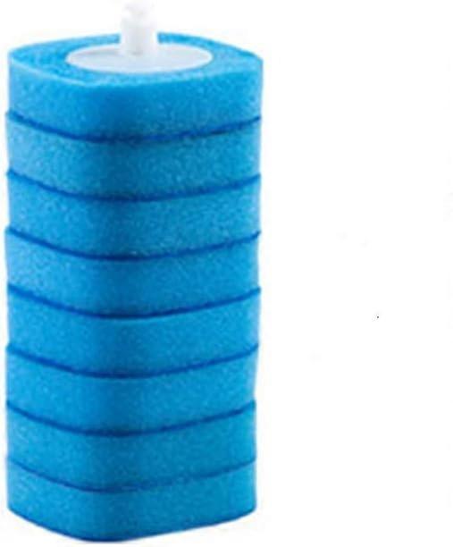 8 PCS Disposable Toilet Brush Replacement Head, Toilet Wand Disposable Refill Heads, Disposable Replacement Head for Toilet Wand.6.3*6.3cm