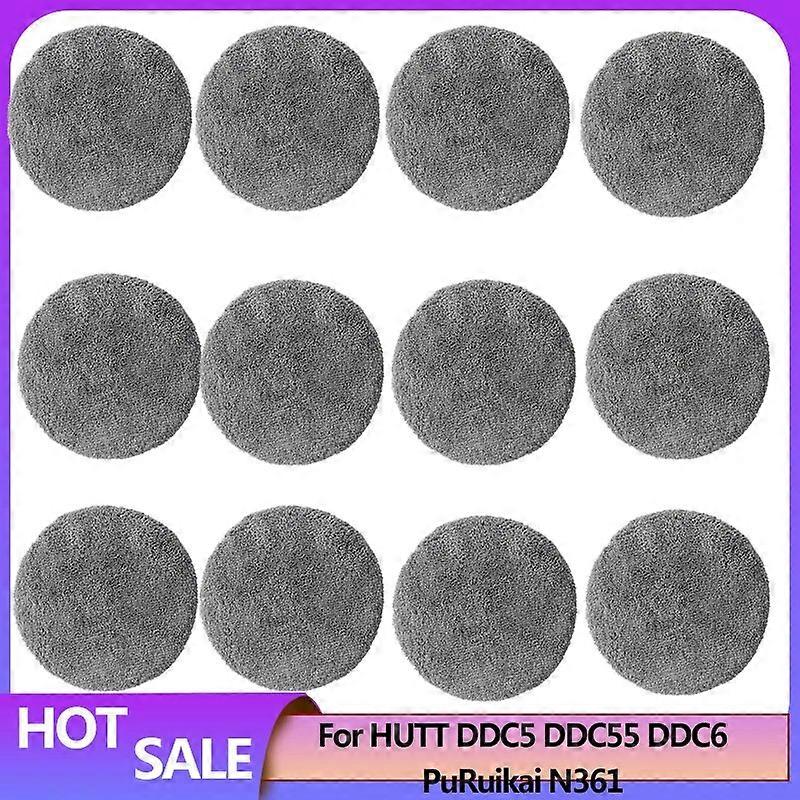 Mops For HUTT DDC5 DDC55 DDC6 PuRuikai N361 Part Pack Electric Window Cleaner Robot MOP Spare Parts Kits