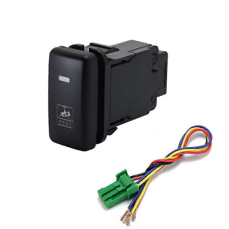 1PC speaker music Radar Parking Sensor Front Fog Light Recorder Monitor Spotlight  Switch Button For Great Wall Wind Horse 6