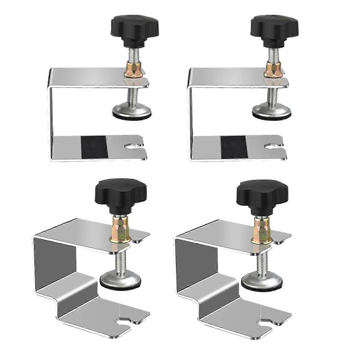 4PCS C Clamp Cabinet Hardware Jig Drawer Fixing Clip for Install Door Drawer Front Knobs Pulls Hand