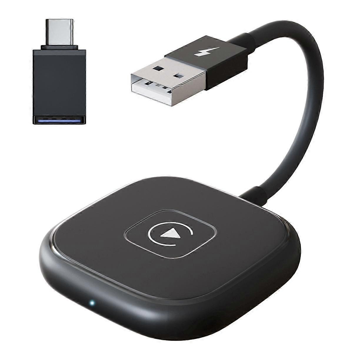 Carplay Wired to Wireless Smart Box Auto Adapter Android AI Box Carplay Dongle Plug Wireless Auto A