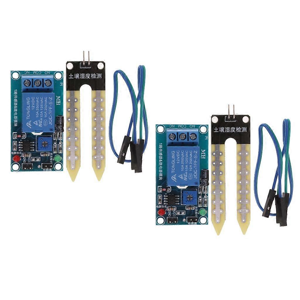 Sensor de humedad del módulo de detección de humedad del higrómetro del suelo de 8 piezas para