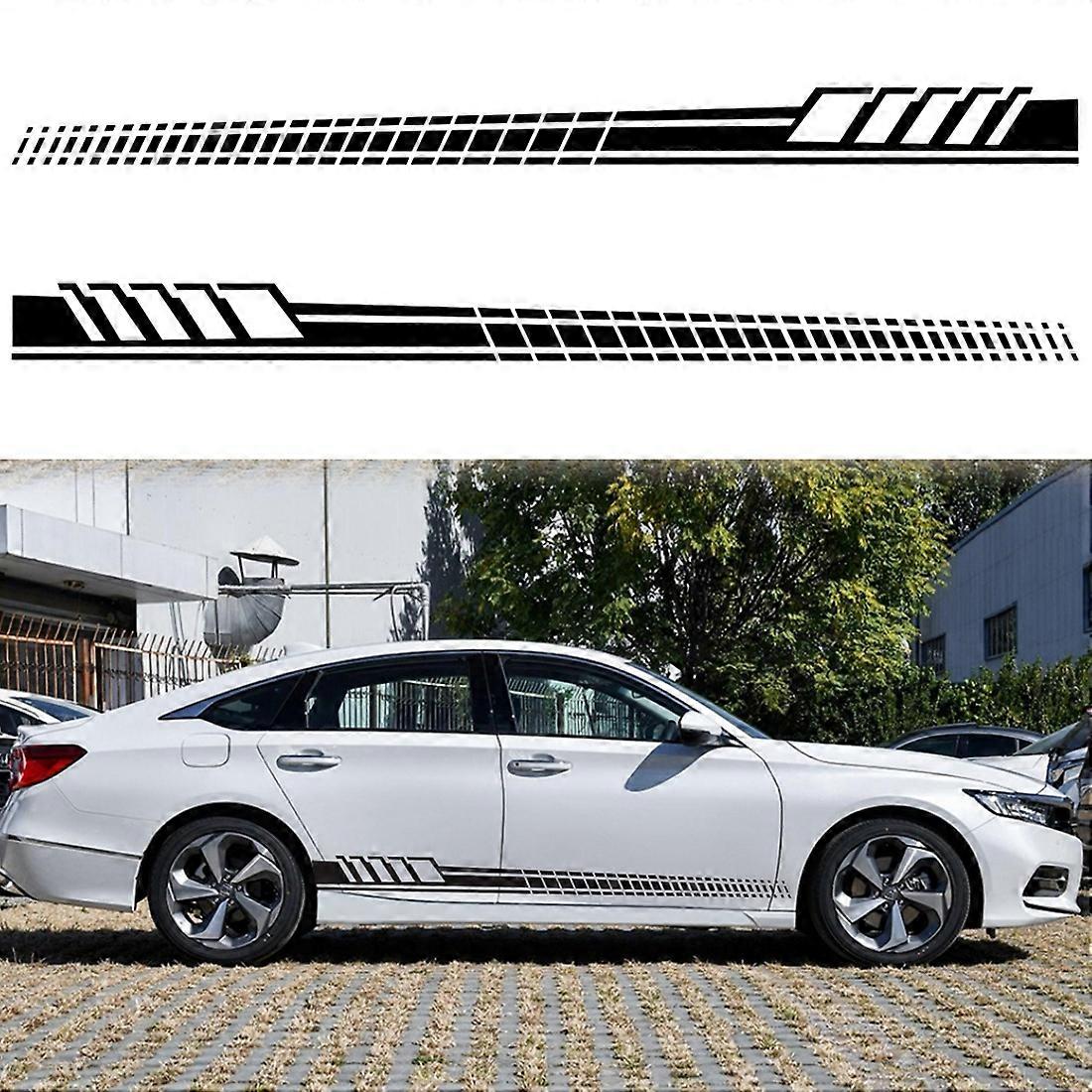 2 PCS/Set D-707 Striped Totem Pattern Car Sticker D-707