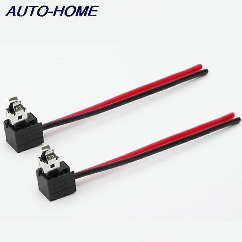 2Pcs Headlight Bulb Socket Wiring Harness Connector Plug Adapter Line For H1 Bulb Car Headlight Connection Socket