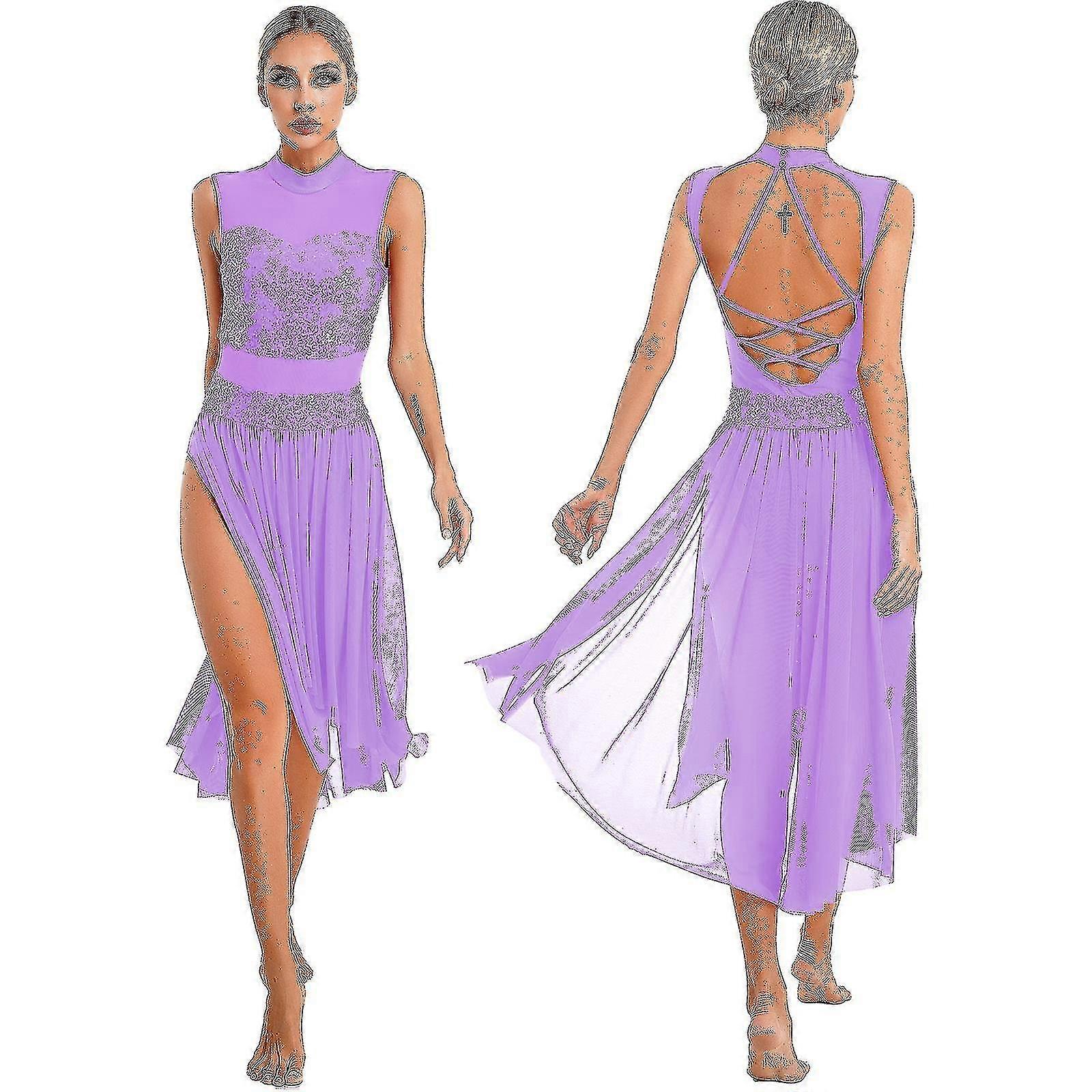 المرأة الحديثة غنائي الرقص اللباس الباليه قاعة الفالس التزلج المرحلة أداء زي محض انقطاع ثياب ثياب ملابس الرقص