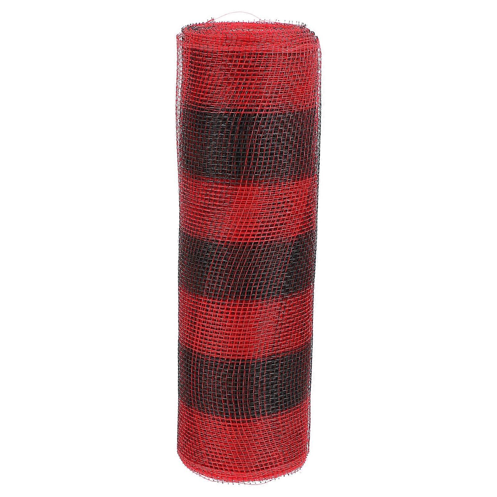 1 Roll of Decorative Mesh Ribbons Wrapping Polyester Ribbons DIY Ribbon Ornament