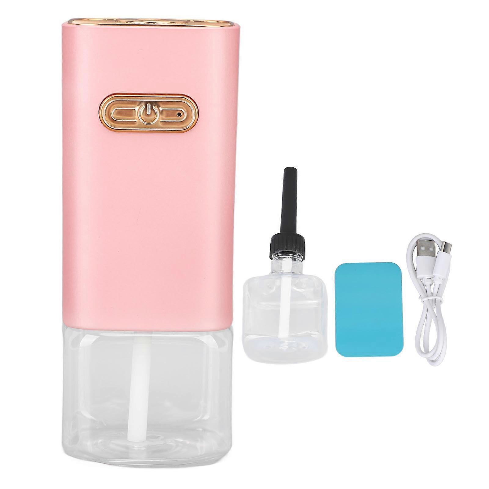 Essential Oil Diffuser 80ml 5W Air Diffuser Rechargeable 4 Modes Timer Magnet 60 Sq Meter Multifunctional Aromatherapy Diffuser Pink(YMCAT)