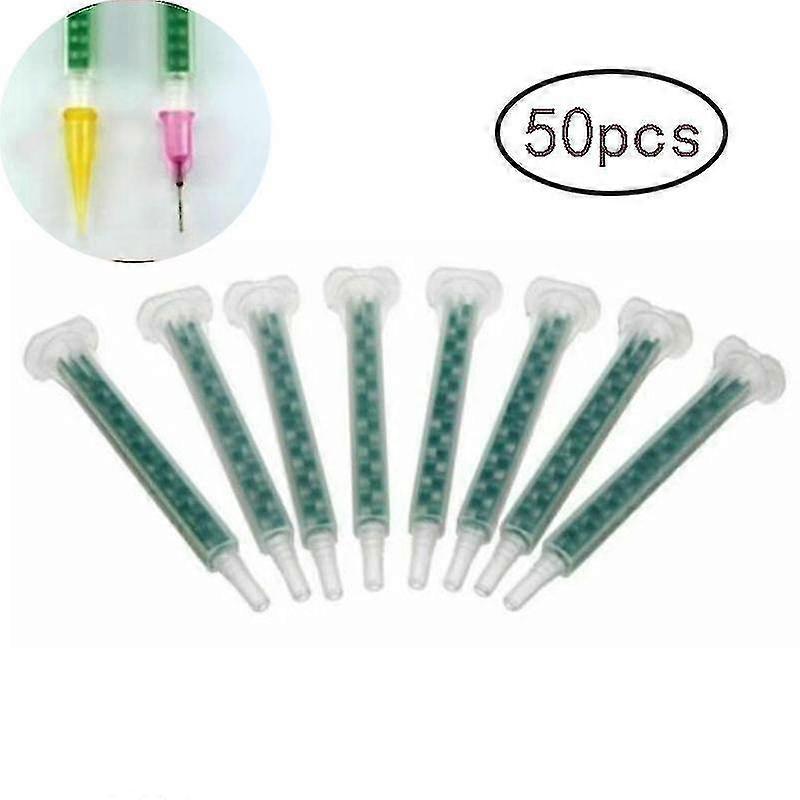 Mixer Nozzles 1: 1 Mixed Nozzle Mixer Tip Mixing Plastic Glue Mixed Metabolism For 2k Ad