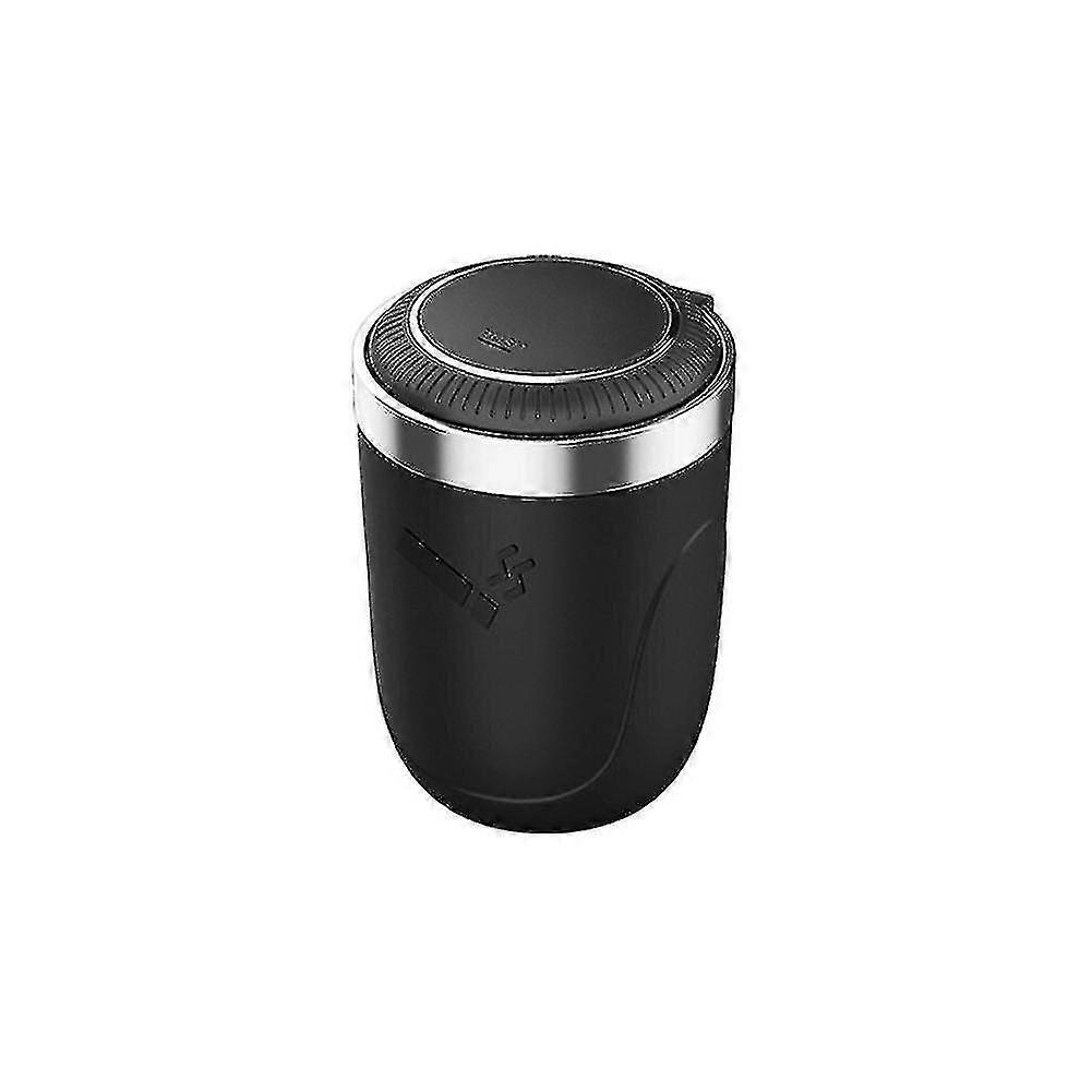 Led Car Ashtray With Lid Diffus Bloc Push Type Auto