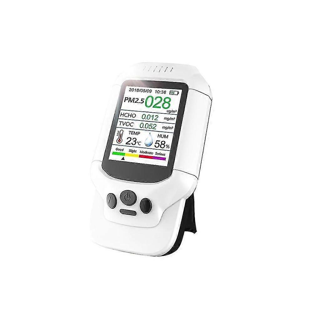 Air Quality Monitor, Formaldehyde Detector, Temperature Humidity Meter, Pollution Tester, Portabl