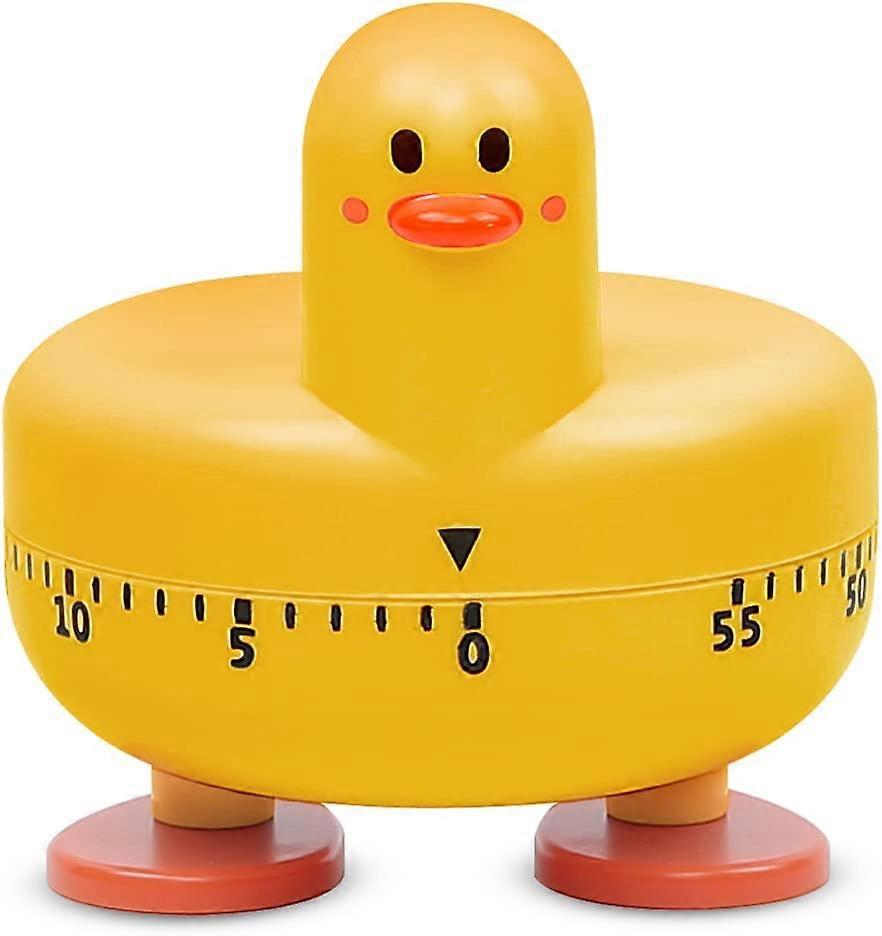 Baicccf Cute Kitchen Timer Mechanical Timer for Kids, 60 Minutes Manual Cooking Timer Wind Up Countdown Timer Cute Timer for Cooking Reading Sports St