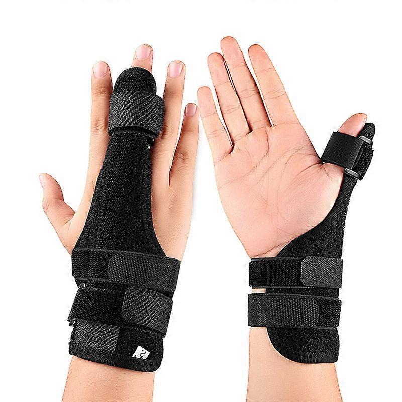 Left and Right Thumb Splint Brace35*20*19cm, Thumb and Wrist Stabilizer, Support Joint Pain Relief, Arthritis, Sprain, Snap Finger, Tendinitis, Tenosy