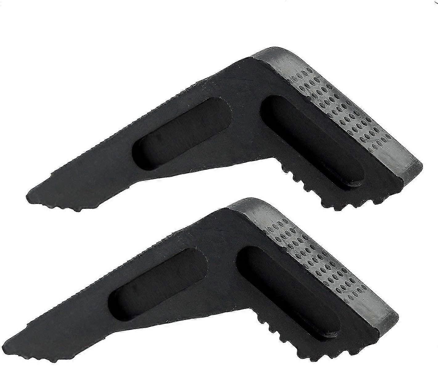 背の高いドアストッパー、ドアを修理するのに役立つ大きなドアギャップのためのゴム製の大きなドアストップウェッジ