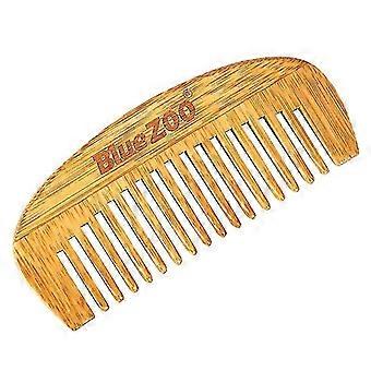 12cm Lengte Mini Draagbare Natuurlijke Bamboe Houten Haarkammen