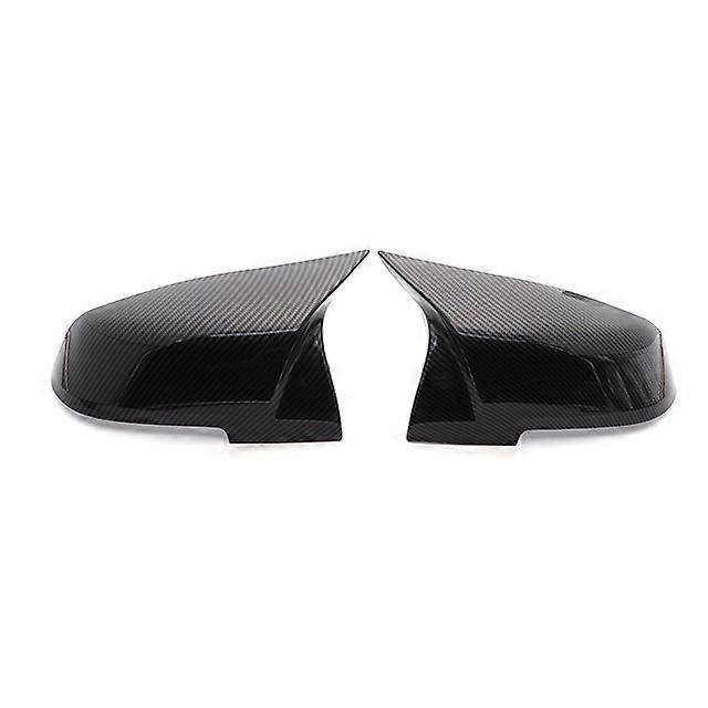 For BMW 1 2 3 4 X Series Rear View Side Mirror Cover F20 F21 F22 F23 F30 F32 F36 X1 E84 F87 M2 Carbon fiber pattern Accessories