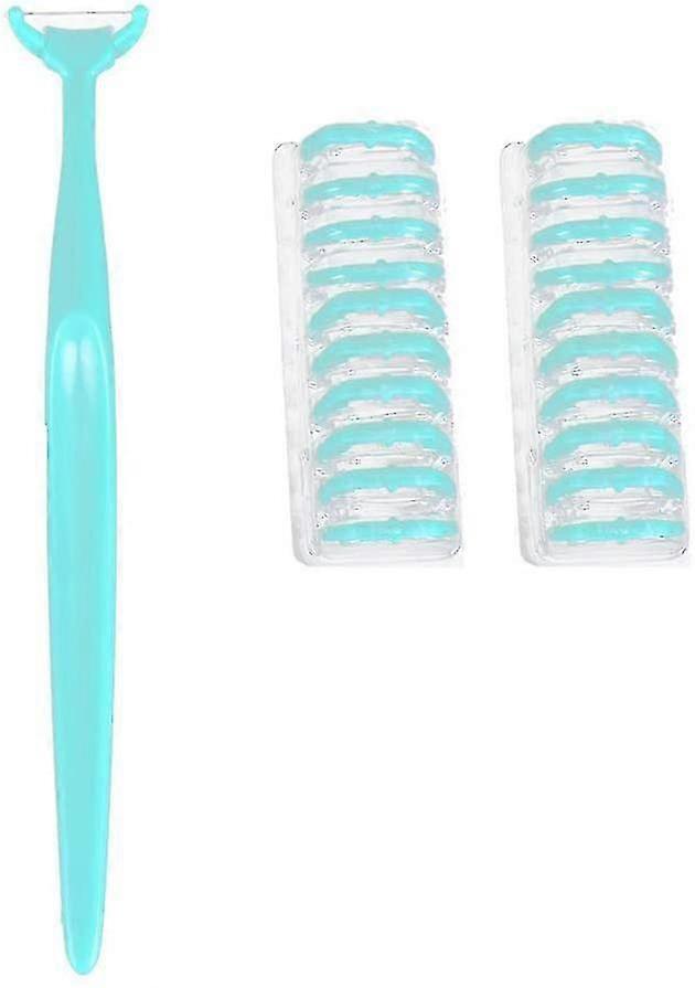 20x Floss Head Floss Stick Tooth Floss Pick Replaceable + 1pcs Teeth Stick
