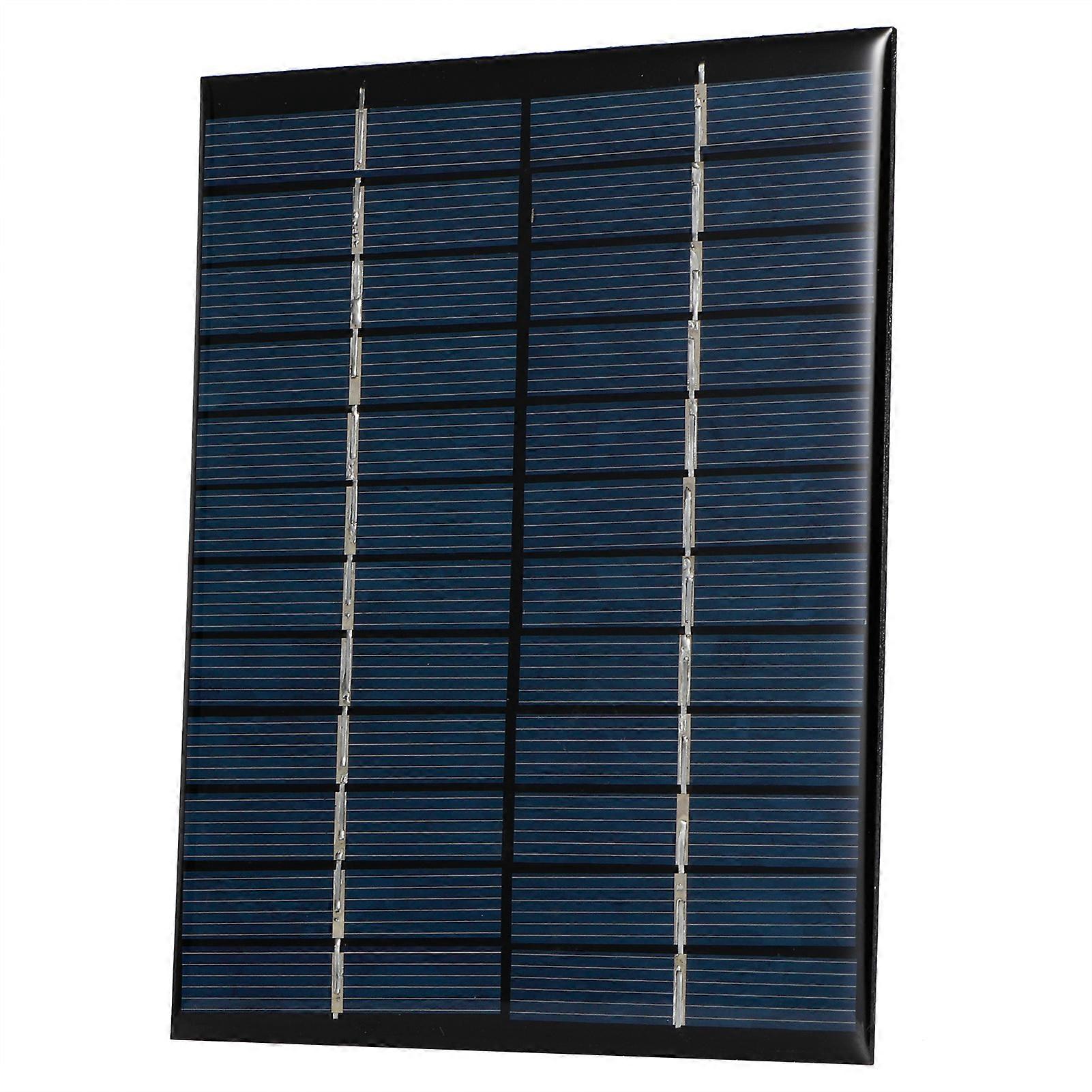 12V 2W DIY Polycrystalline Solar Panel Module for Science Project Charging