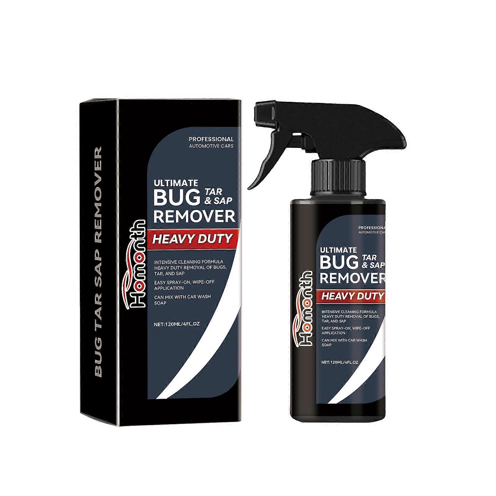 Bug Remover Heavy Duty for Cars Exterior with Microfiber, Easily and Powerful Clean Bug Splatter, Bird Poop From Paint, Plastic