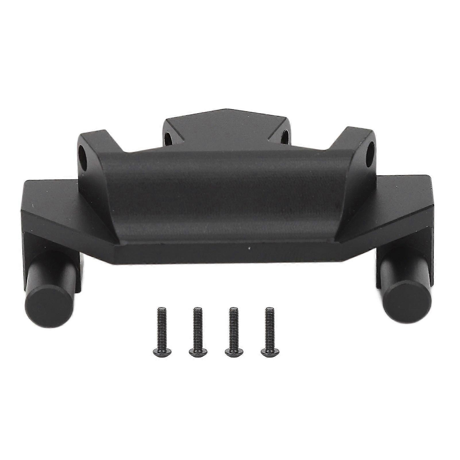 110 RC Crawler Rear Axle Black CNC Aluminum Alloy Link Riser compatible with Axial Capra Currie F9