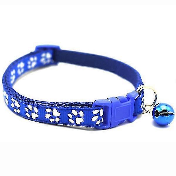 Pet Flea Collar Adjustable Dog Cat Rabbit Neck Strap Safety Protection blue