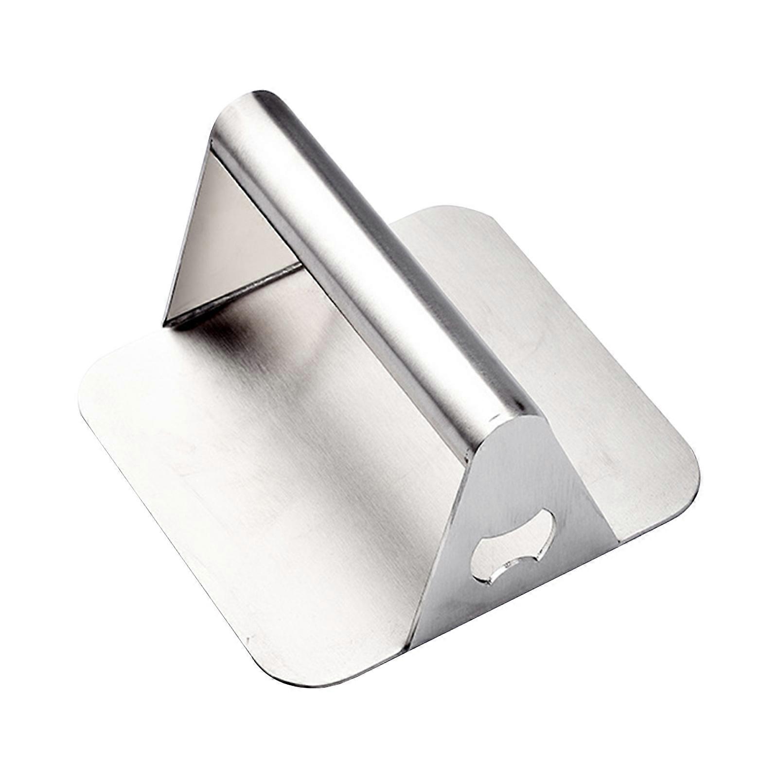 Stainless Steel Hamburger Press Non-Stick Square Chef Cutlets Meat Beef Grill
