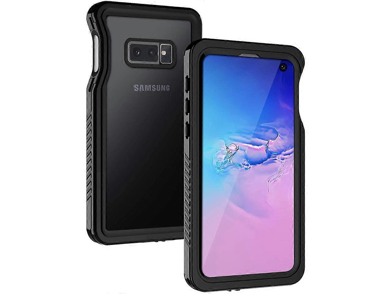 Samsung Galaxy S10e Case, IP68 Waterproof Dustproof Shockproof Case with Built-in Screen Protector, Full Body Sealed Underwater Protective Clear Cover