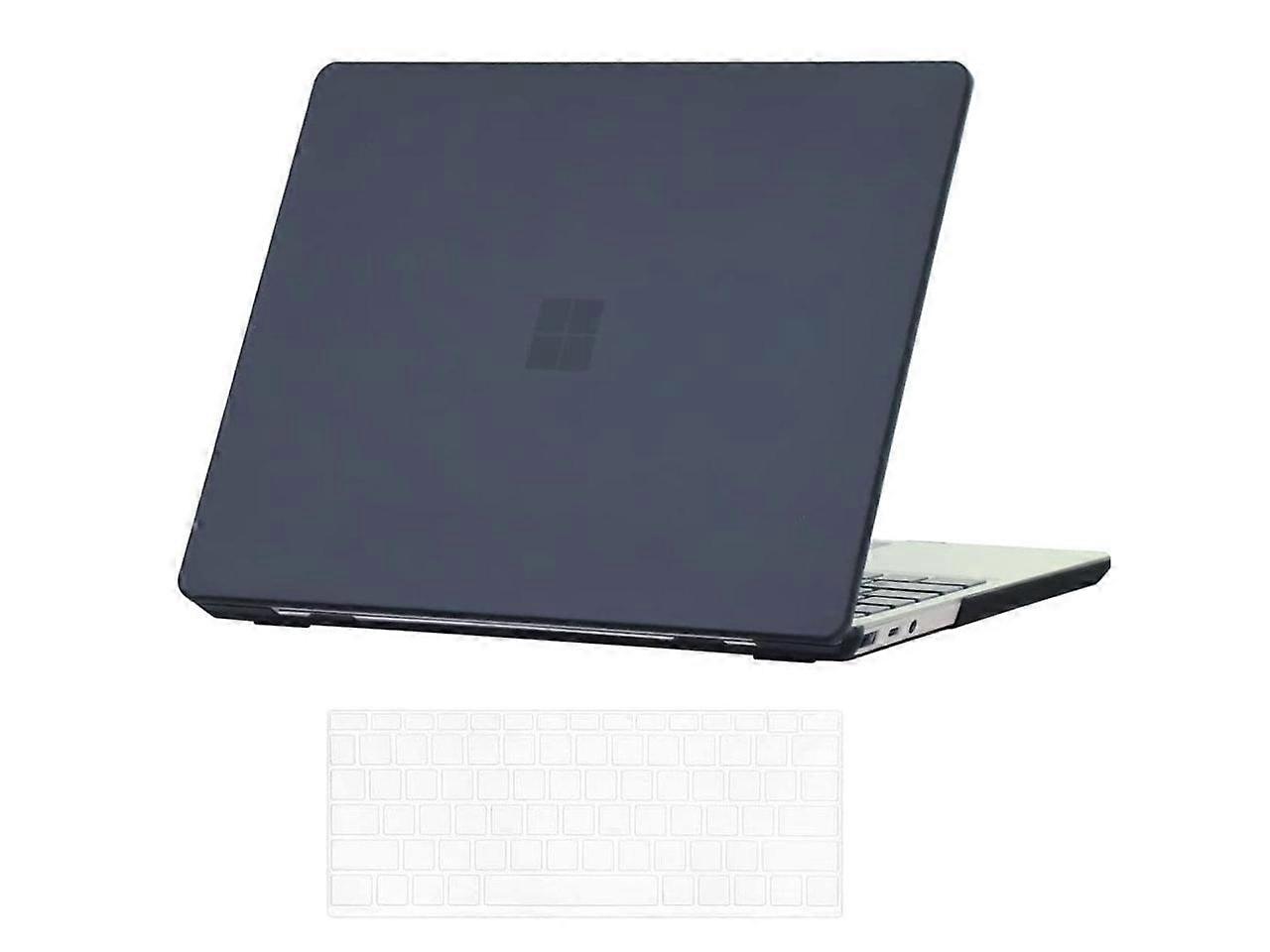 Slim Case for 13.5 inch Microsoft Surface Laptop 5 4 3 2 with Alcantara Palm Rest, Matte Protective Case Hard Laptop Cover with Transparent Keyboard S