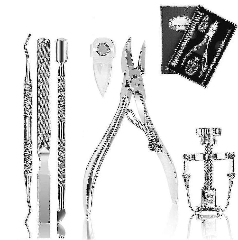 Ingrown Toe Tools 6pcs Pedi Kit Ingrown Toe