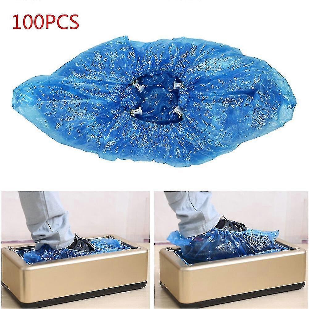 100pcs T Type Disposable Shoe Covers For Automatic Shoe Cover Machine Dispenser.