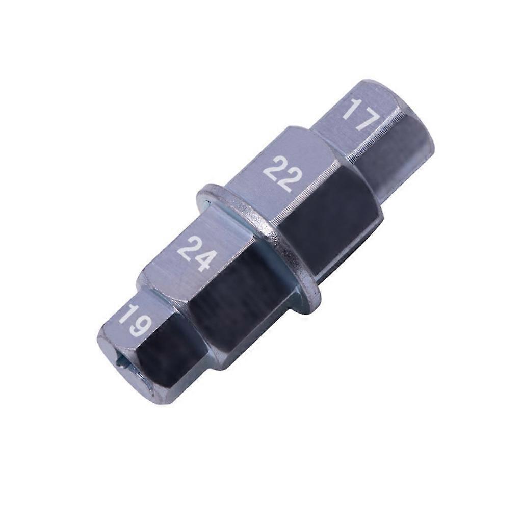 Motorcycle Front Rear Wheel Axle Spindle Tool Hex Key Socket 17 19 22 24mm