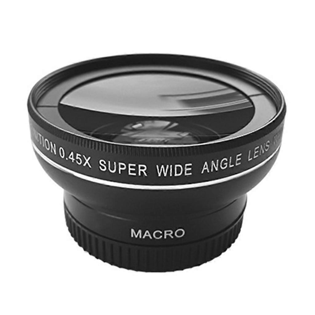 52mm Wide Angle Lens 0.45X Camera Wide Angle Lens Wide Angle Macro Lens