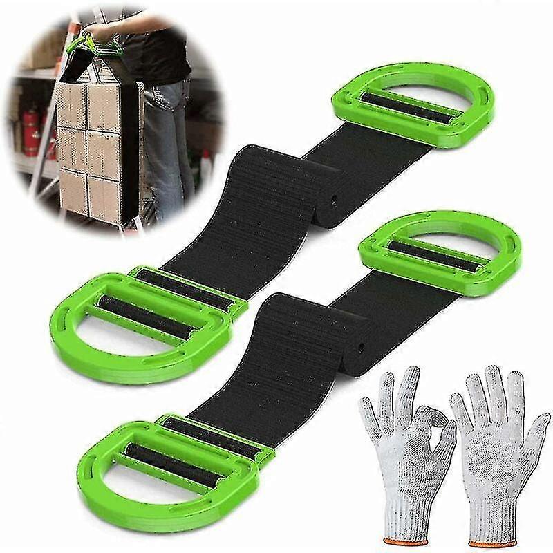 Exquisite Exquisite (2PCS) Moving and Lifting Straps for Furniture, Boxes, Mattress Construction, Lifting Straps