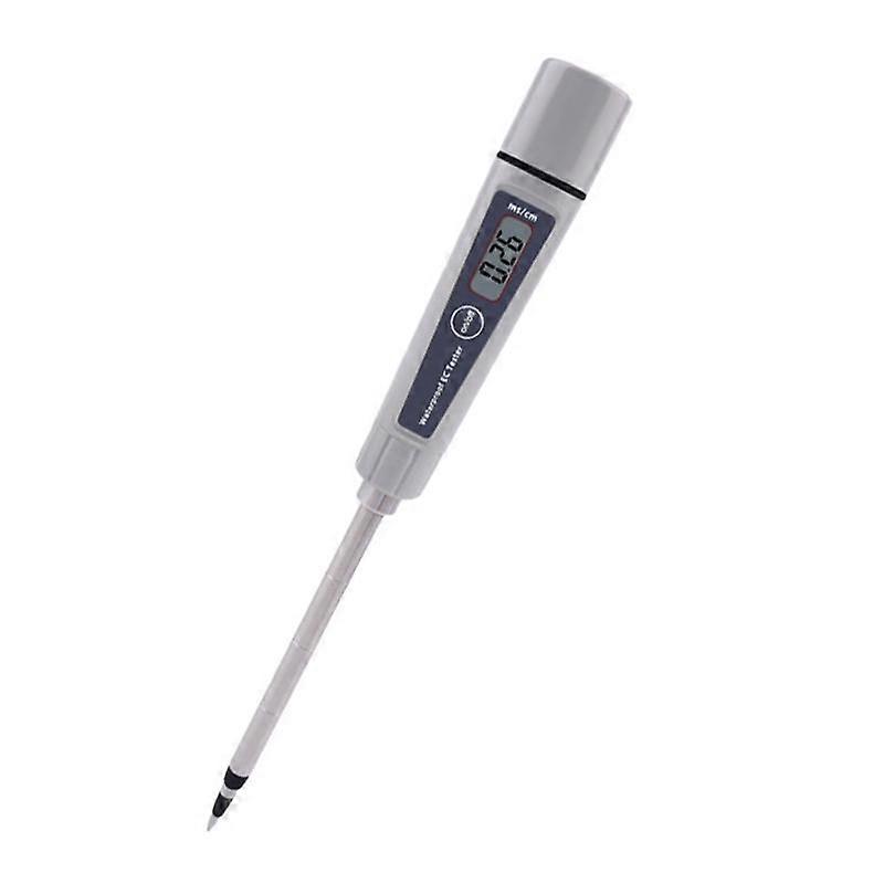 EC-316 Soil EC Tester ATC Precision Digital Soil Meter Conductivity Tester 0-4.00 MS/cm for Plants/
