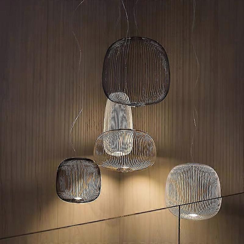 الحديثة عن بعد Foscarini المتحدث الثريا الصناعية قلادة مصباح مصمم إيطالي شنقا ضوء داخلي تركيبات الإضاءة بريق