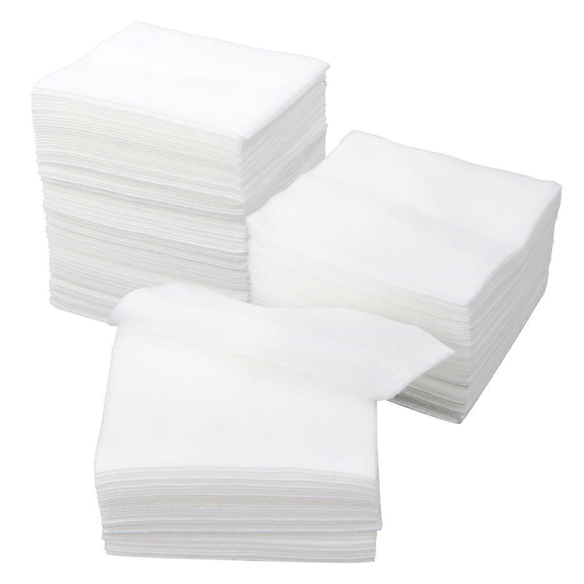 100pcs Non Woven Gauze Sponge Used for Wound Care First Aid Supplies (Folded Size 10x10cm, Unfold Size 20x20cm, White)