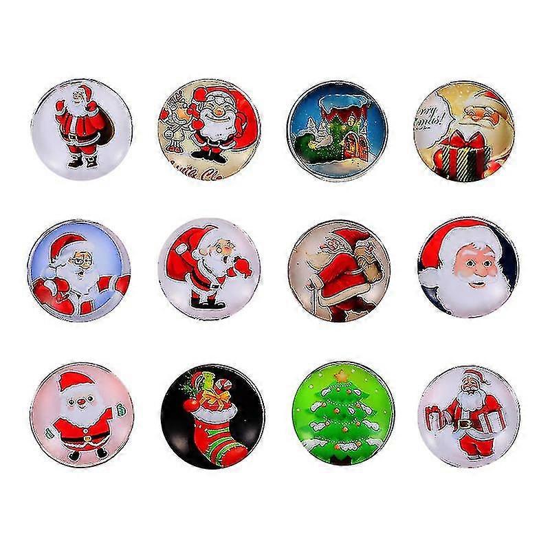 12db üveg hűtőmágnes